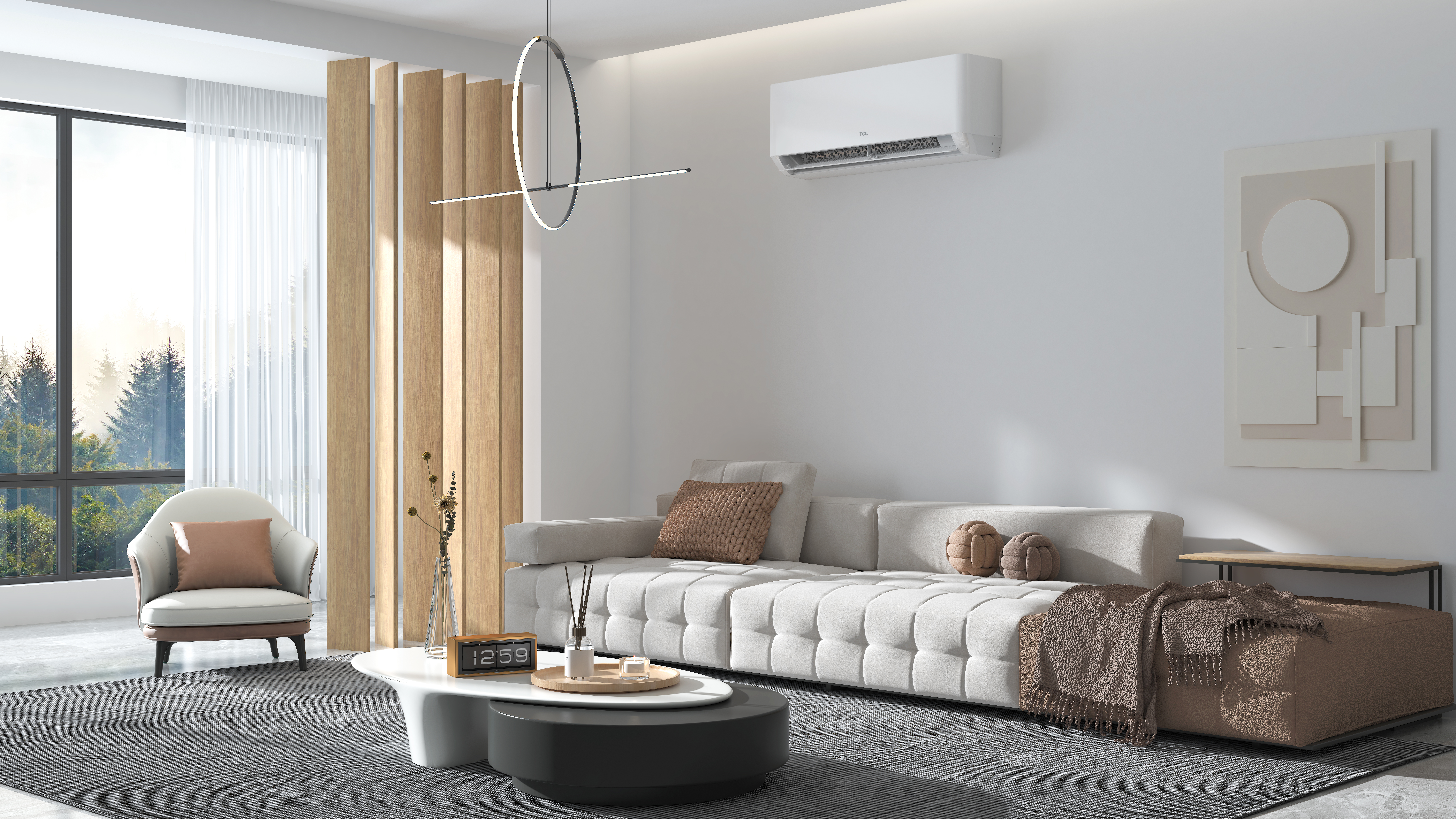 Mini split Air Conditioner T-PRO 230V 9,000 BTU, TSC-09HA2/I3TI23